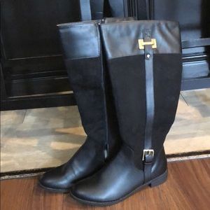 Black Karen Scott riding boots 7.5